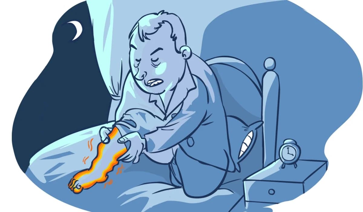 Lower leg anatomy showing restless leg syndrome nerve and muscle areas - chiropractor San Antonio TX